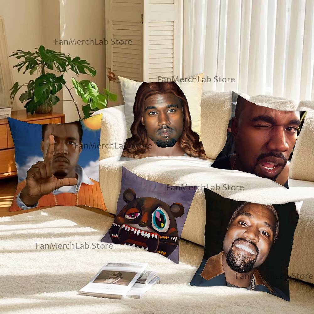 Home Office Ye - K-Kanye West Yeezus Ye Jesus 枕カバー