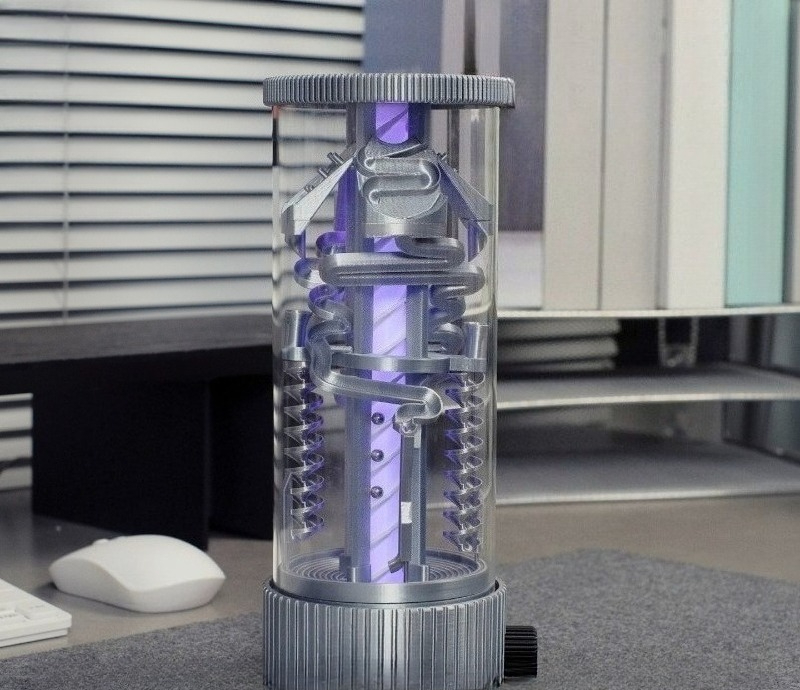 Home Office Lamp - ストレス解消回転スチールビーズデスクランプRGBリモートナイトライト装飾オーナメントホームオフィスデスクトップ用