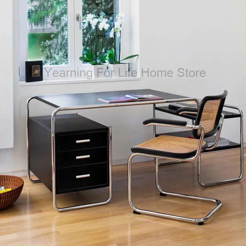 Home Office Work Table - モダンなシンプルさオフィスデスク小さなホーム寝室研究オフィスデスクテーブルゲームコンピュータビューロームーブル作業家具 QF50OD