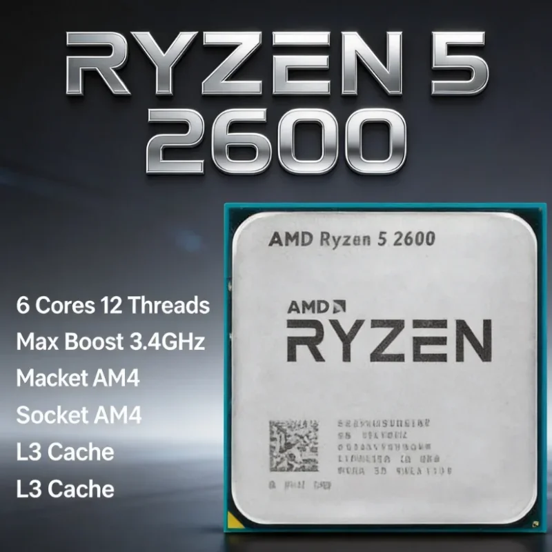 予算重視の多機能AMD Ryzen 5 2600 AM4 C - Home Office Budget のレビューと価格