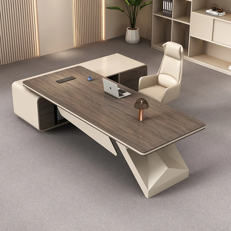 収納付きメサスゲーミングエグゼクティブオフィスデスク家具テー - Home Office Work Table のレビューと価格