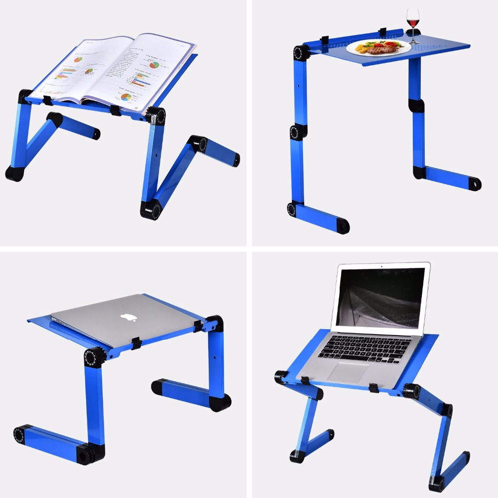 アルミニウム合金折りたたみ式ラップトップテーブル,学生用ポー - Home Office Work Table のレビューと価格