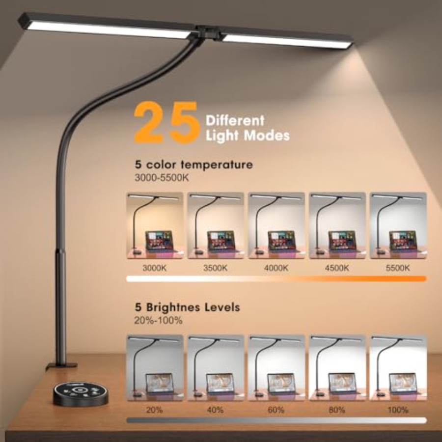 オフィス・家庭用LEDデスクランプ - 目に優しいアーキテク - Home Office Lamp のレビューと価格