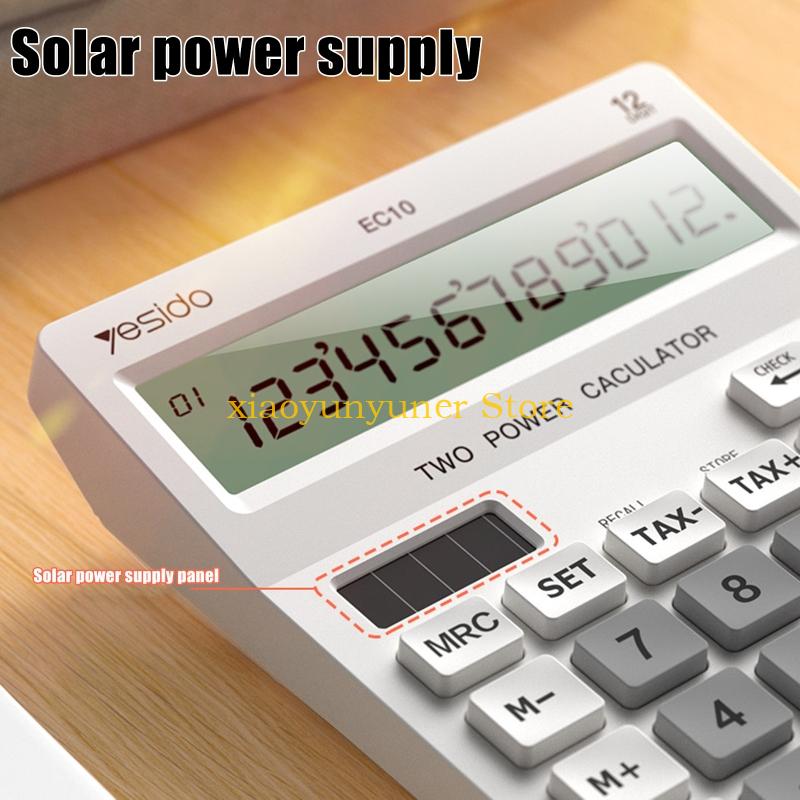P9JB 12 桁 LCD スクリーン卓上電卓、太陽電池の使 - Home Office Budget のレビューと価格