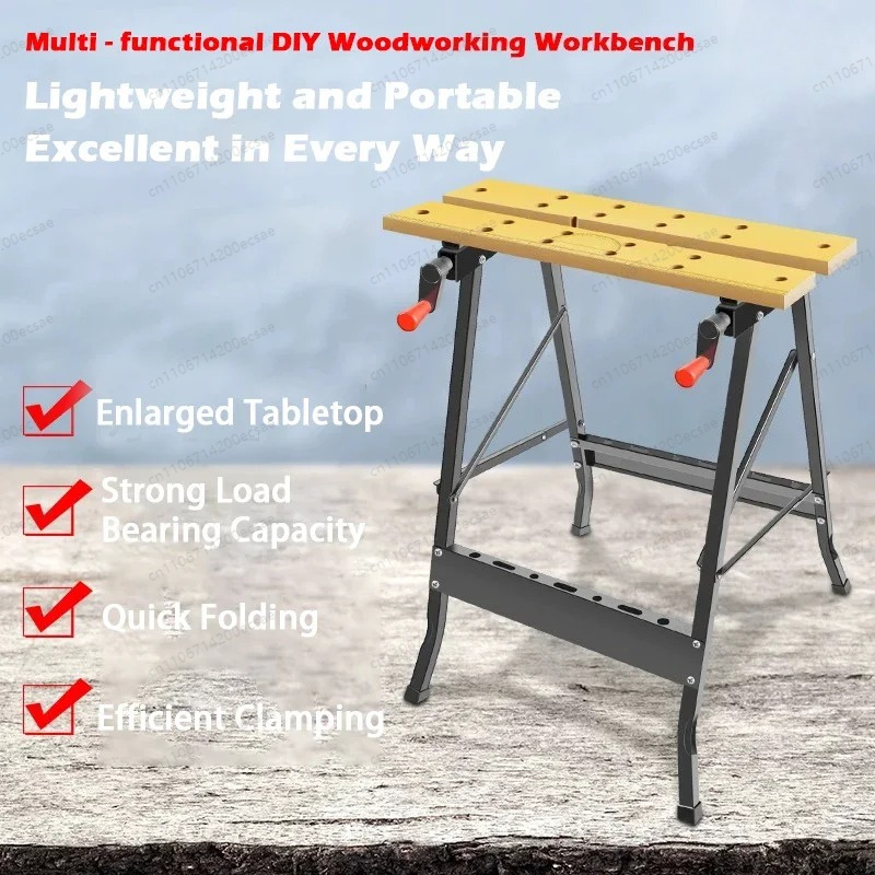 多機能調整可能ワークベンチ、木工用堅木製作業台、ワークショッ - Home Office Work Table のレビューと価格