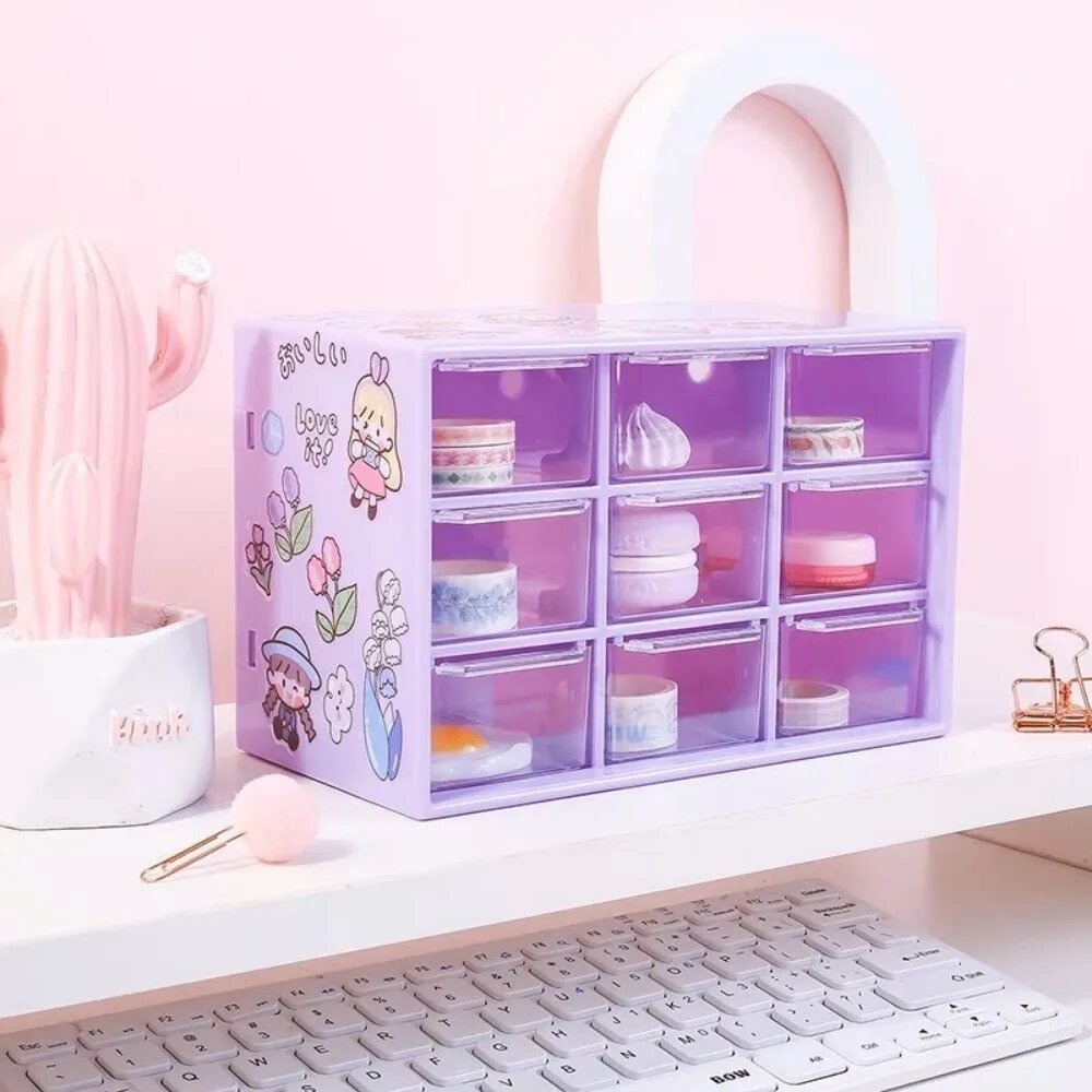 収納ボックス、小物、ジュエリー、ビーズ、工具用の透明引き出し - Home Office Work Table のレビューと価格