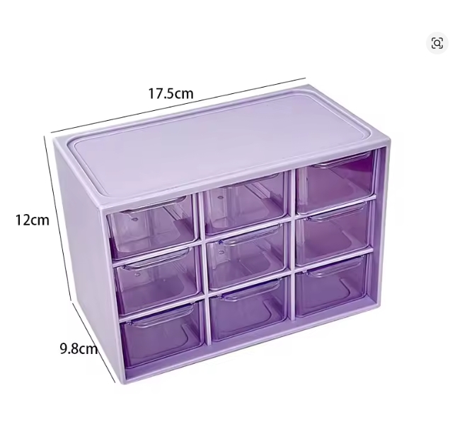収納ボックス、小物、ジュエリー、ビーズ、工具用の透明引き出し - Home Office Work Table のレビューと価格