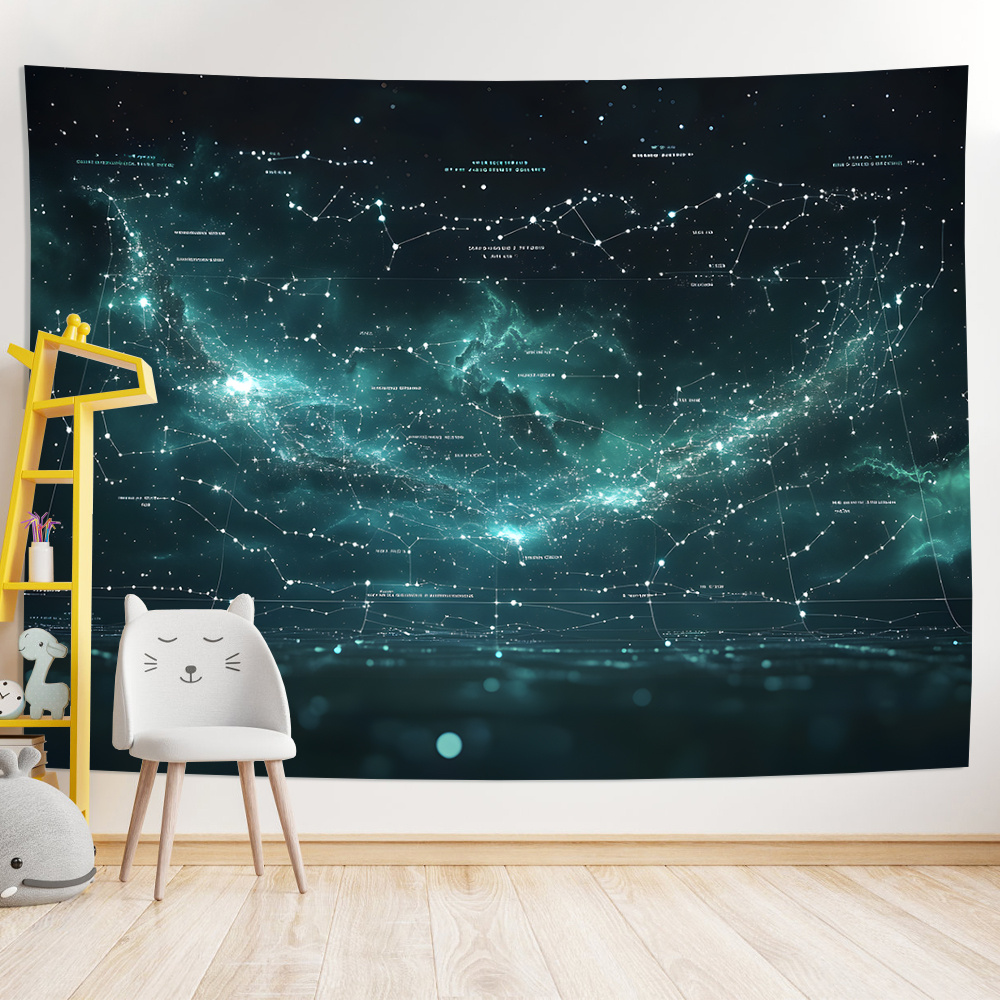 星月夜の背景布 - リビングルーム、寝室、オフィス、パーティ - Home Office Backdrop のレビューと価格
