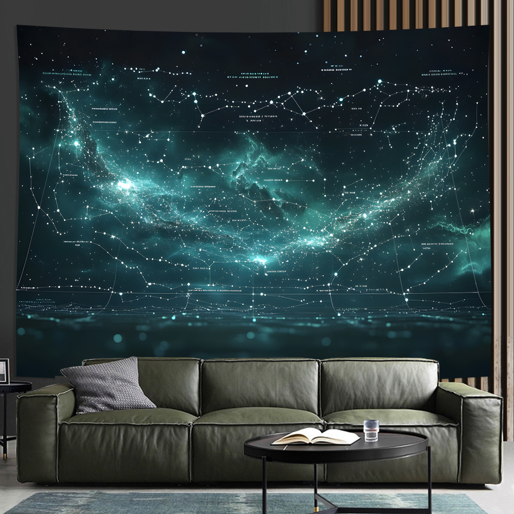 星月夜の背景布 - リビングルーム、寝室、オフィス、パーティ - Home Office Backdrop のレビューと価格