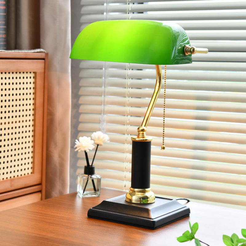 ヴィンテージ共和党上海アメリカンレトロ真鍮製バンカーデスクラ - Home Office Lamp のレビューと価格