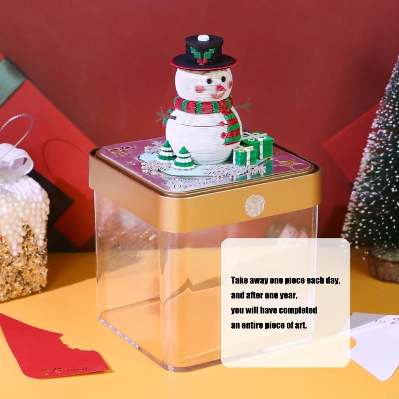 2025 新しいクリスマス雪だるまパノラマ紙カット 2026 - Home Office Holidays 2026 のレビューと価格
