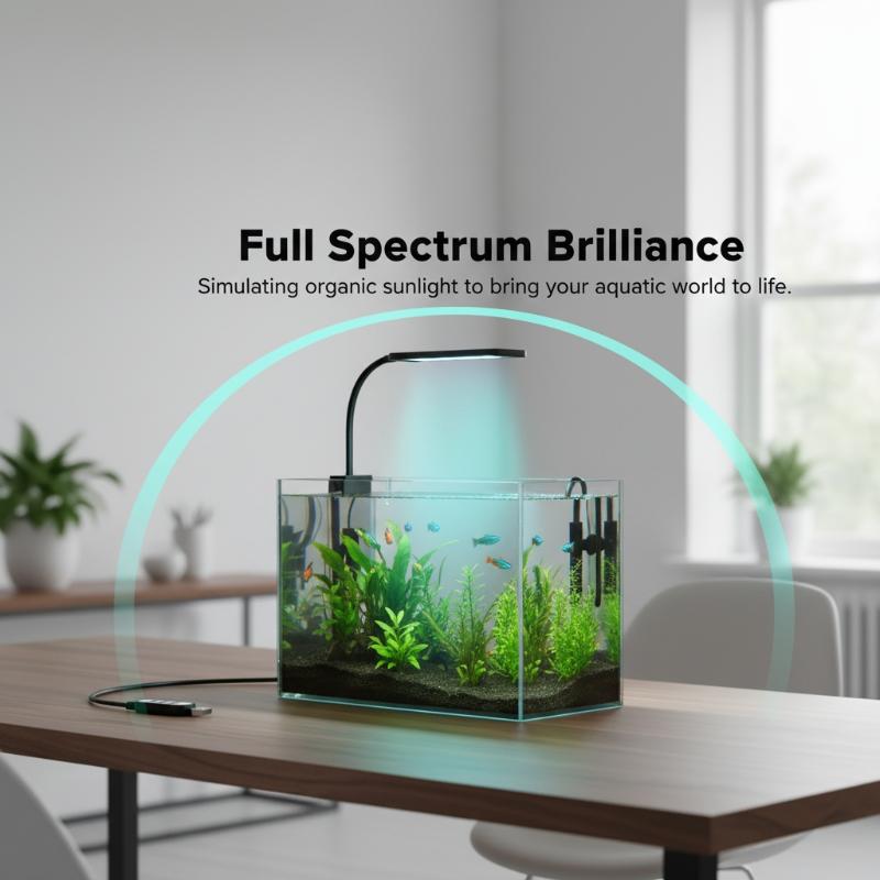 USB水槽クリップライトフレキシブルネックフルスペクトルLE - Home Office Lamp のレビューと価格