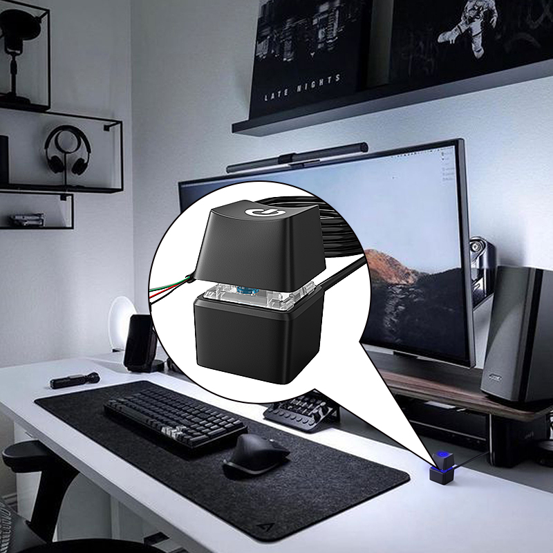 1.8 メートル LED プッシュボタンコンピュータデスクト - Home Office Programmer のレビューと価格