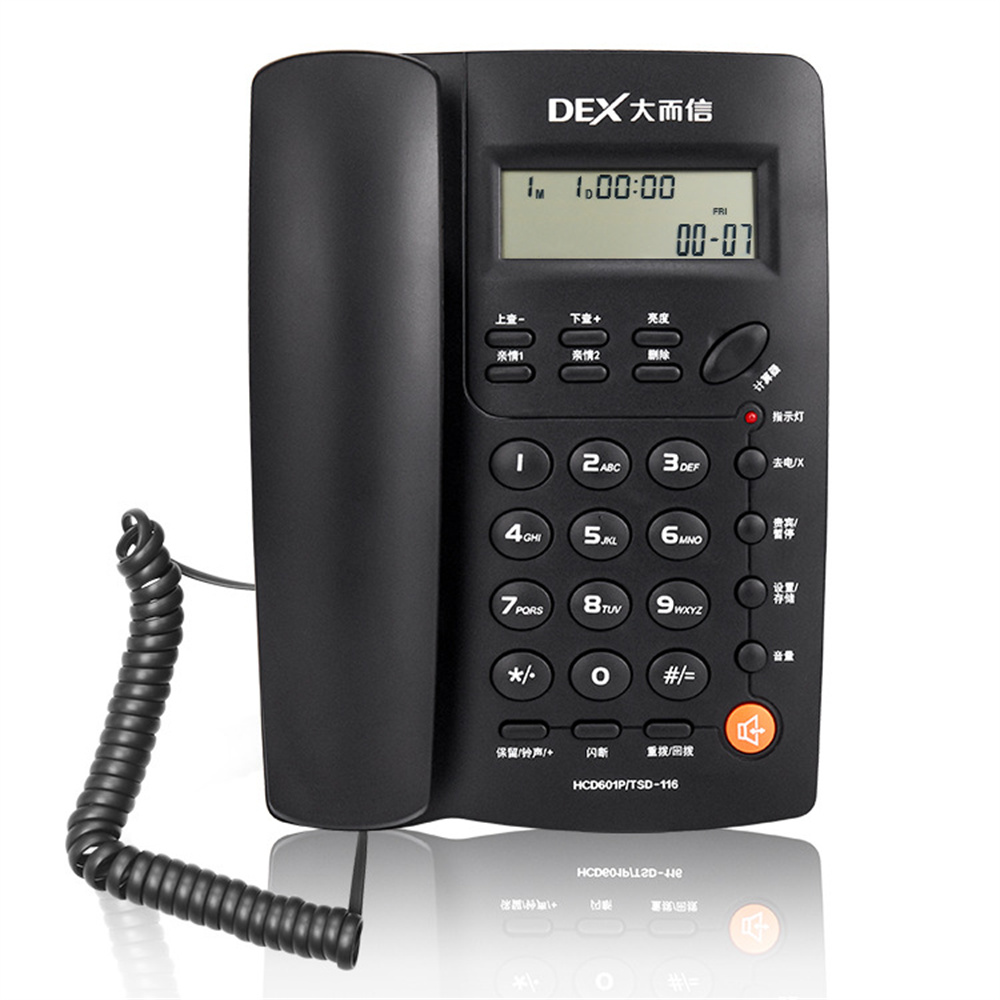 ファッションヴィンテージ電話番号キーダイヤル液晶画面電話アン - Home Office Phone Number のレビューと価格