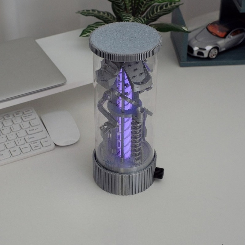 ストレス解消回転スチールビーズデスクランプRGBリモートナイ - Home Office Lamp のレビューと価格
