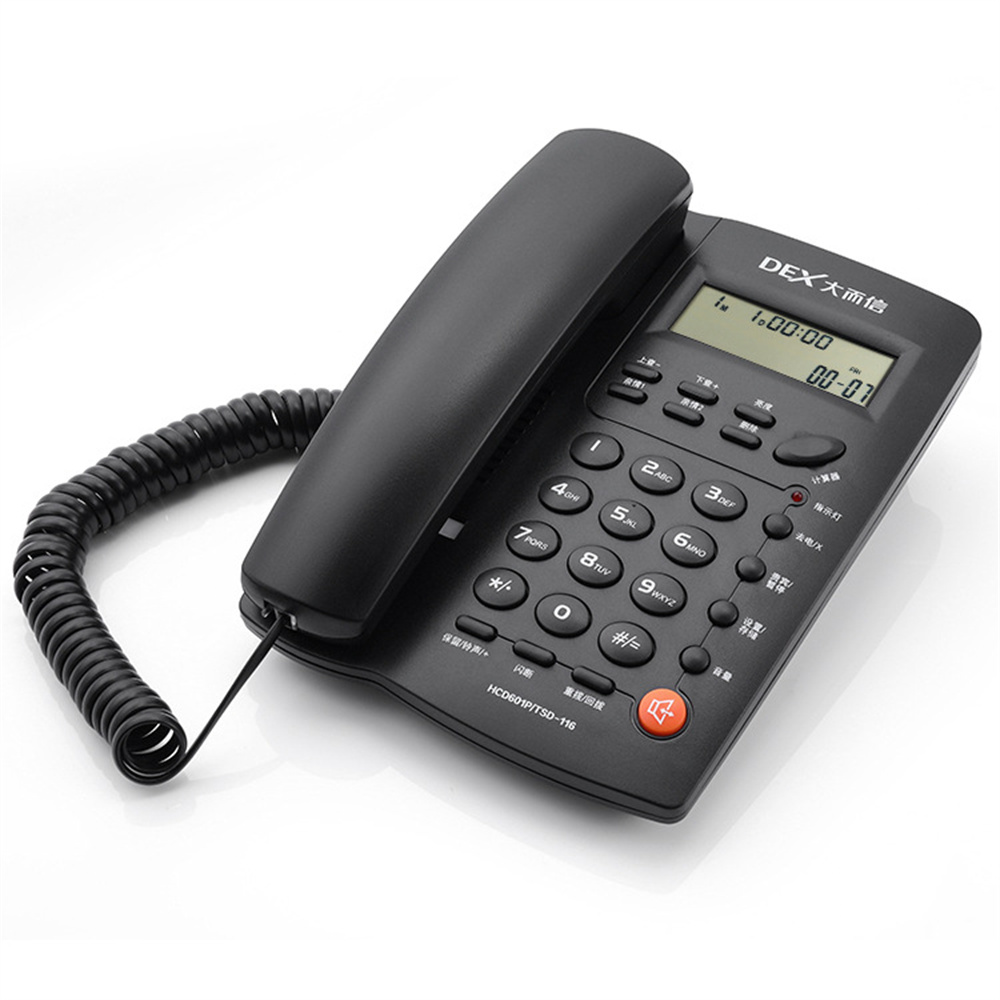 ファッションヴィンテージナンバーキーダイヤルLCDスクリーン - Home Office Phone Number のレビューと価格