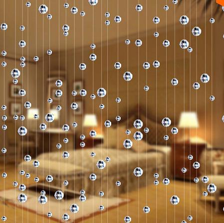 ファッショナブルなクリスタルガラスのカーテン,室内装飾,豪華 - Home Office Backdrop のレビューと価格