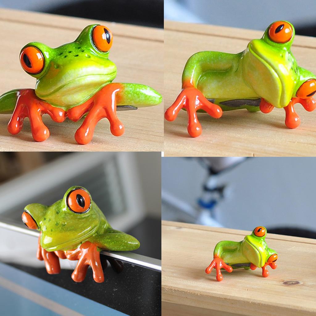 樹脂クリエイティブ3Dクラフトカエルの装飾、オフィスデスク、 - Home Office Programmer のレビューと価格