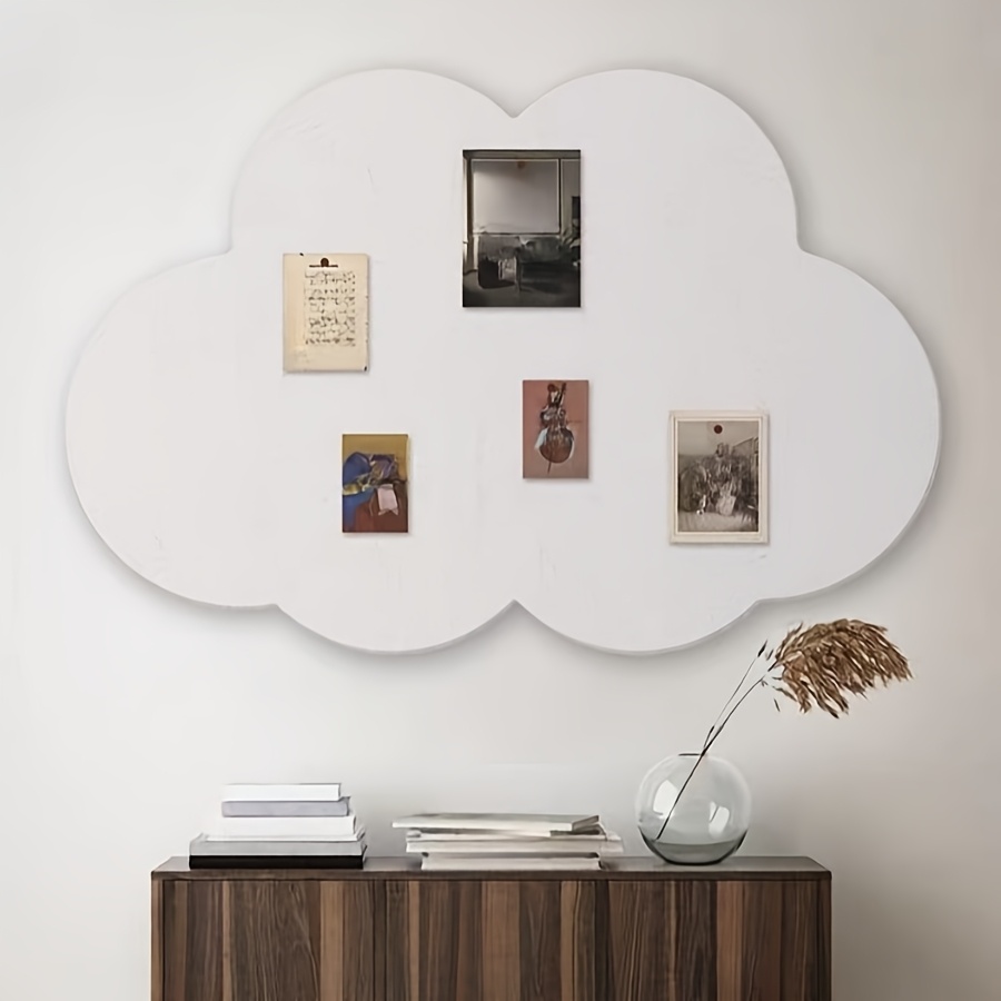 雲形のフェルトボード装飾ピンボードアートワークディスプレイボ - Home Office Backdrop のレビューと価格