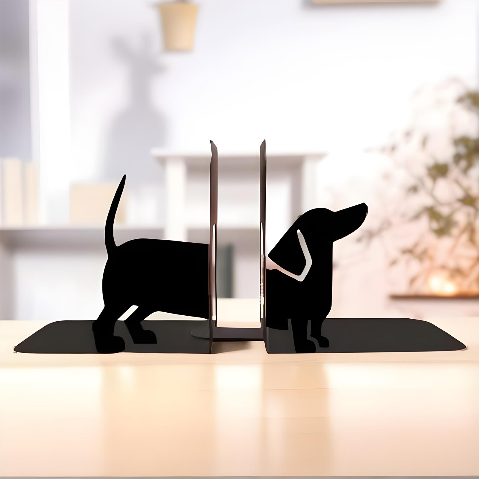 装飾ブックエンド金属ストッパーホルダー動物ブックエンドホーム - Home Office And Library のレビューと価格