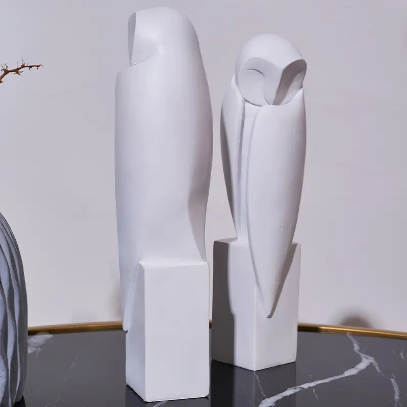 家の装飾のためのミニマリストの彫刻,動物の彫刻,装飾的な置物 - Home Office Bookshelves のレビューと価格