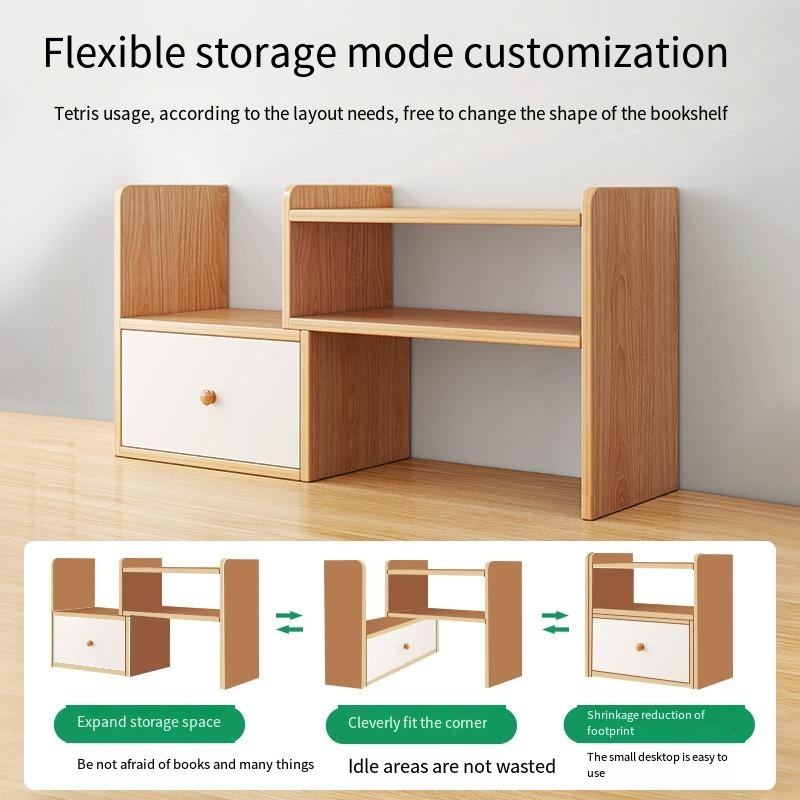 デスク用棚,寮の収納棚,多層,小さなオーガナイザー - Home Office Bookshelves のレビューと価格