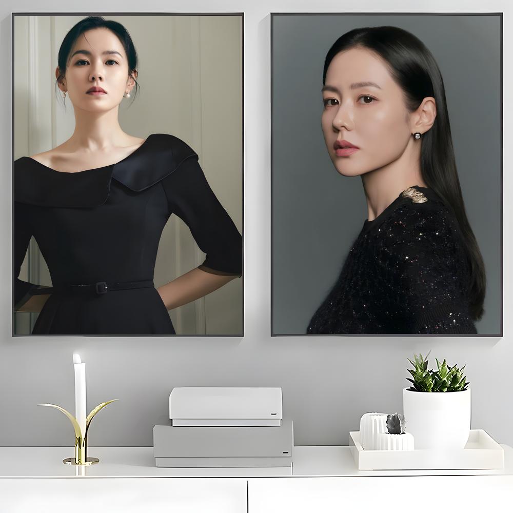 女優ソン・イェジンのポスター。高品質なウォールアートポスター - Home Office Ye のレビューと価格