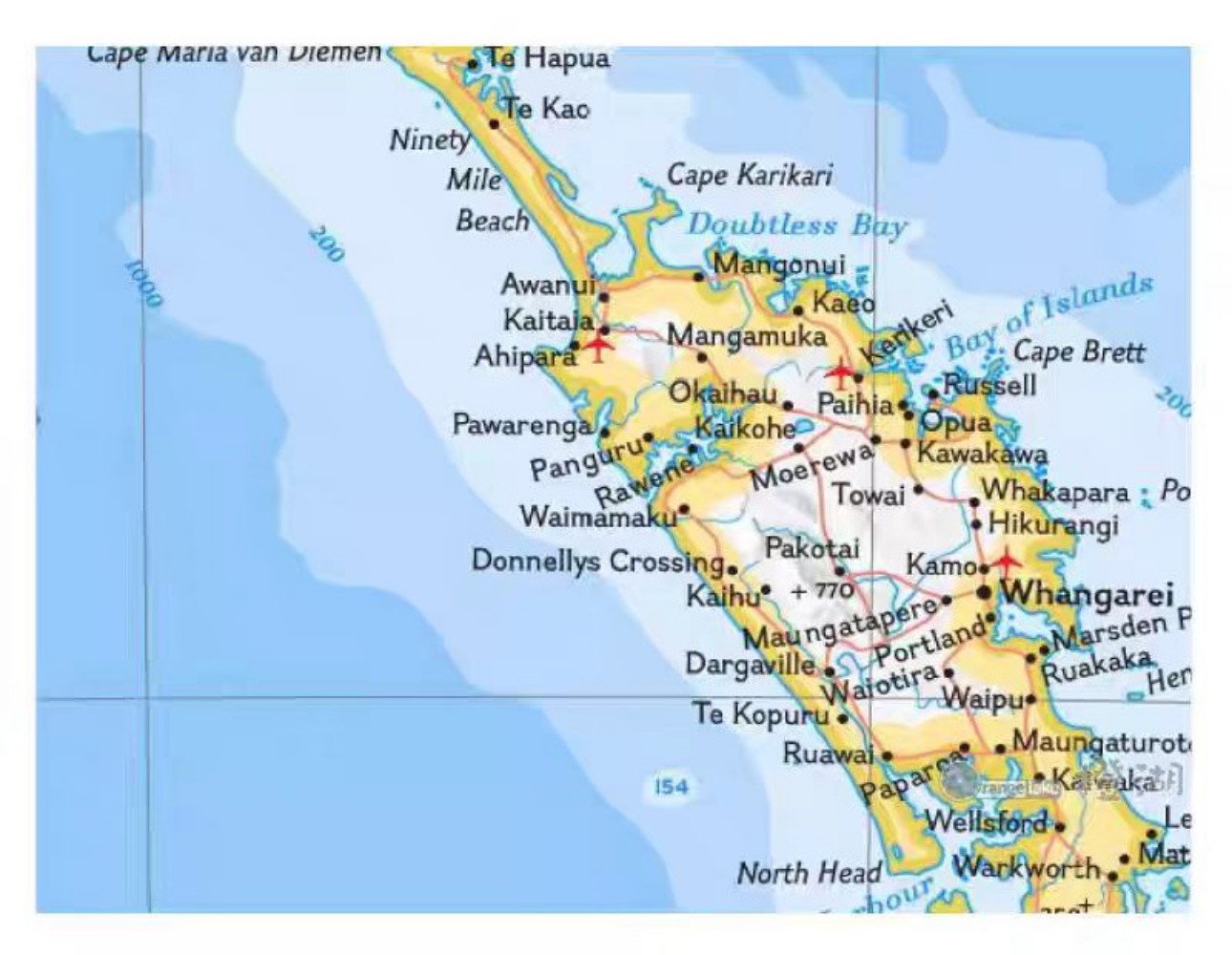 大型HDニュージーランド地図ポスタープリント図書館ウォールチ - Home Office And Library のレビューと価格